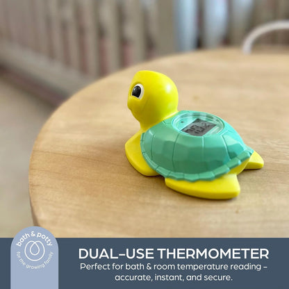 Digital Baby Bath Thermometer – Floating Turtle Temperature Toy
