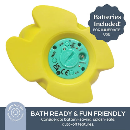Digital Baby Bath Thermometer – Floating Turtle Temperature Toy